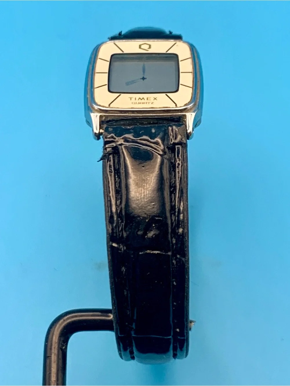 TIMEX ILLUSION Women’s Vintage 1986 LCD Analog Style Watch Works New Batt/Strap